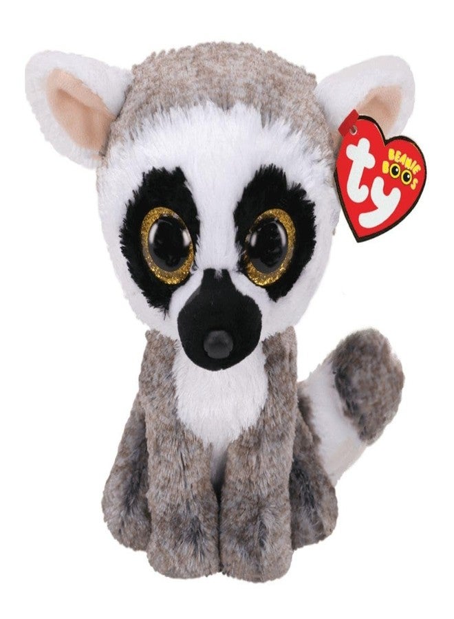 TY Beanie Boo's Linus Lemur 15 cm - Image 1